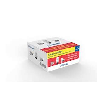 KIT RADIATEURS EUROPE 3 PIECES DN15 TTE + CT15E + CR15N|Thermador-TMRK3PE15ECR