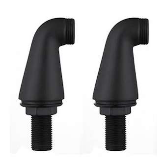 2 COLONNETTES LUXES NOIRES 2 COLONNETTES LUXES NOIRES|Thewa-TWACOLONLUXENE