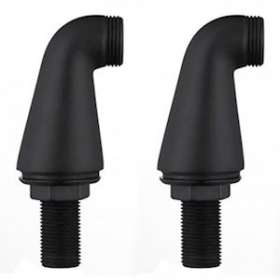 2 COLONNETTES LUXES NOIRES 2 COLONNETTES LUXES NOIRES|Thewa-TWACOLONLUXENE