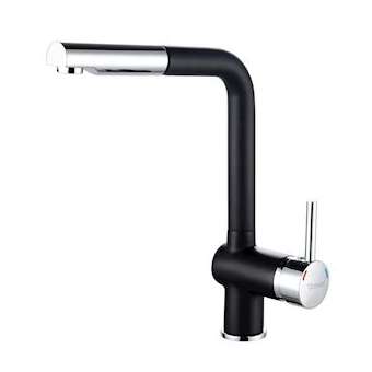 MIT.EVIER - TANER NOIR/CHROME|Thewa-TWATAN11NCH