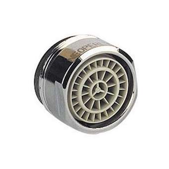 AERATEUR COMPLET F22/100 aérateur + joint + bague chromé Thewa|Thewa-TWAAERT1