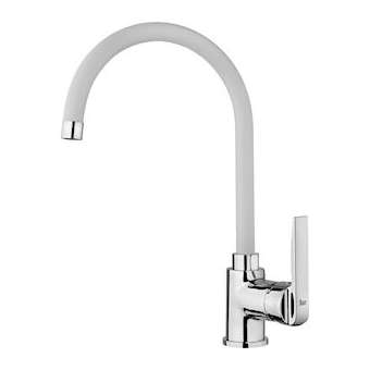 MIT.EVIER - KOME CHROME/BLANC|Thewa-TWAKOM12W