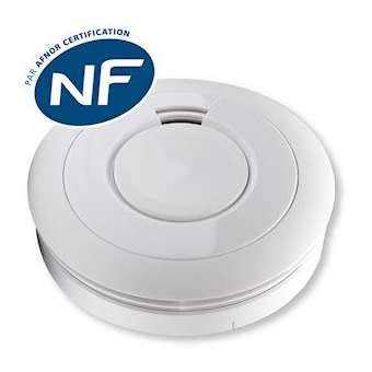 DAAF Détecteur de Fumée Pile Lithium scellée 10 ans NF|Ei electronics-ICYEI650F-0AFR