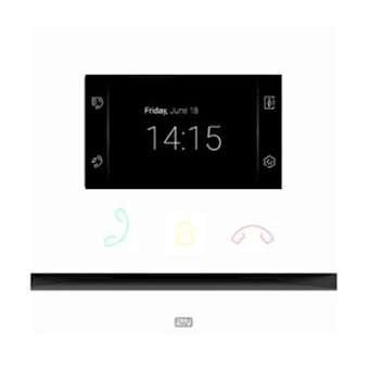 Moniteur de réception blanc, écran tactile, compact|Tiptel-TIPINDOORCOMPACTBLANC