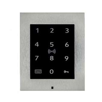 Contrôle accès avec clavier tactile|Tiptel-TIPACCESSUNIT2.0CLAVIERCAPACI