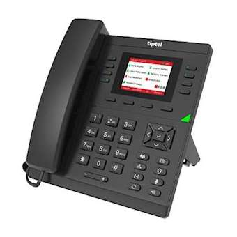 Téléphone SIP écran couleur, 8 touches, Gigabit, PoE|Tiptel-TIPTIPTEL3330