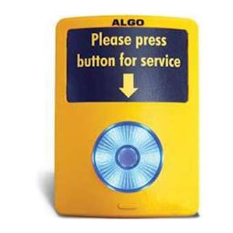 Boitier d'appel avec bouton lumineux|Tiptel-TIPBOUTONALARME