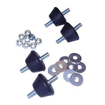 Sachet de 4 plots anti vibratiles 320kg|Eid-EI24AS04