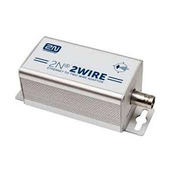 Set de 2 adaptateurs pour connexion poste ou portier IP sur câblage analogique|Tiptel-TIP2N2WIRE