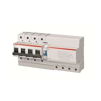 Disj diff DS804N 125A 300MA 4P Type A-S courbe B raccordement vis 36KA (13 MOD)|ABB-ABB750404