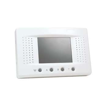 Moniteur vidéo mains libres - Boucle T intégrée - Blanc - N 4 fils|Tonna-TOQ682526