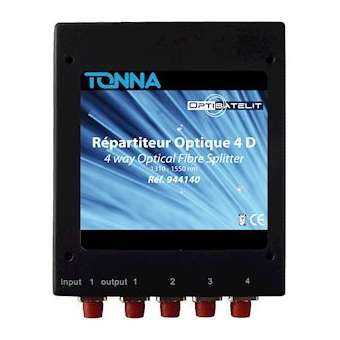 Répartiteur optique - 4 voies symétriques 'FC/PC'|Tonna-TOQ944140