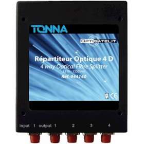 Répartiteur optique - 4 voies symétriques 'FC/PC'|Tonna-TOQ944140