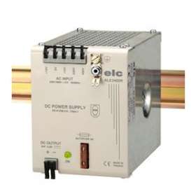 Alimentation redressee filtree 24V 2A5 - prim 230 ou 400V fixation DIN|Elc-ELCALE2402R