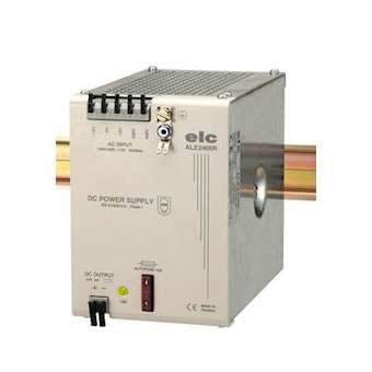 Alimentation redressee filtree 24V 5A - primaire 230-400V fixation DIN|Elc-ELCALE2405R