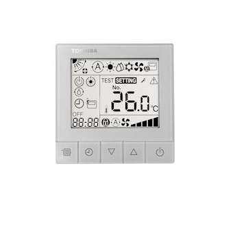 Commande filaire simplifiée retro-éclairée|Toshiba Climatisation-TS1RBC-ASCU11-E