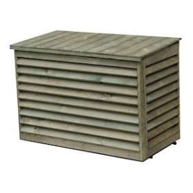 Cache esthetique en bois pour groupe exterieur max 950 x 700 x 500|Eid-EI2CACHEBOIS