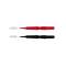 Jeu de ptes de touches fines umax. : 60V dc rouge / noir