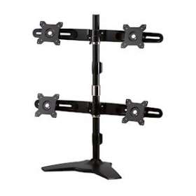 Support pied de bureau 4 Ecrans jusqu'à 8 Kg/Ecran (24'max)|Trafic technololgie systeme-TTSMULTIFLEX4