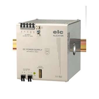 Alimentation redressee filtree 24V 10A - primaire 230-400V fixation DIN|Elc-ELCALE2410R