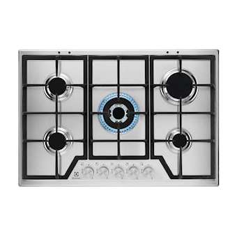 série 600 PRO Slim line table 744mm 5 foyers gaz encastrement standard inox|Electrolux encastrable-A6TKGS7536SX