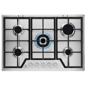 série 600 PRO Slim line table 744mm 5 foyers gaz encastrement standard inox|Electrolux encastrable-A6TKGS7536SX