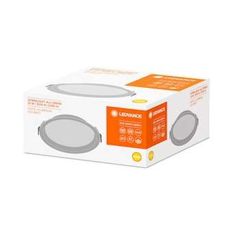 LDV DL ALU 200 25W/3000K 2250lm 100DEG IP44 LEDVANCE DOWNLIGHT Blanc|Ledvance-OSR091498