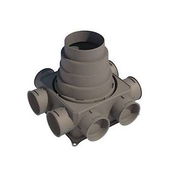 Caisson Air Excellent DB208V180 8 piquages|Ubbink-UBB188646