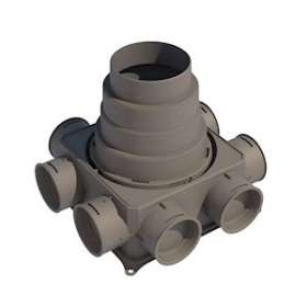 Caisson Air Excellent DB208V180 8 piquages|Ubbink-UBB188646