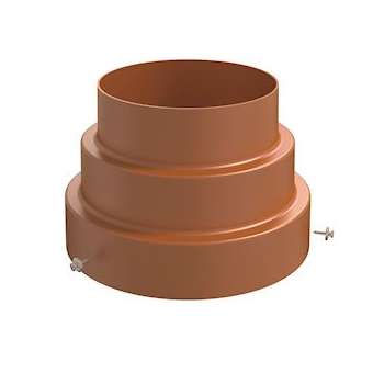 Kit pour adaptation large mitrons Renolux Chemilux ocre, large|Ubbink-UBB290554