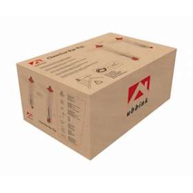 Kit 2 en 1 B22p-B23p Chemilux Condensation D80mm concentrique ocre|Ubbink-UBB184449