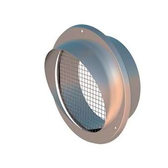 Terminal Horizontal Aerfoam D160mm|Ubbink-UBB888005