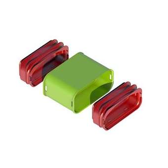 Kit connecteur flexible à flexible AE55SC Air Excellent|Ubbink-UBB188575