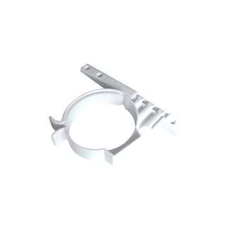 Collier D100 et 125mm PP blanc|Ubbink-UBB169028