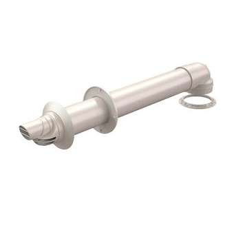 Kit Terminal Horizontal condensation 80/125-60/100|Ubbink-UBB229118