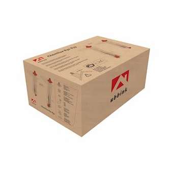 Kit 2 en 1 B22p-B23p Chemilux Condensation D80mm concentrique noir|Ubbink-UBB184448