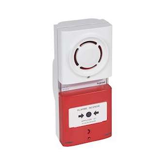 Tableau d'alarme incendie de type4 avec alimentation à pile|Legrand-LEG140551