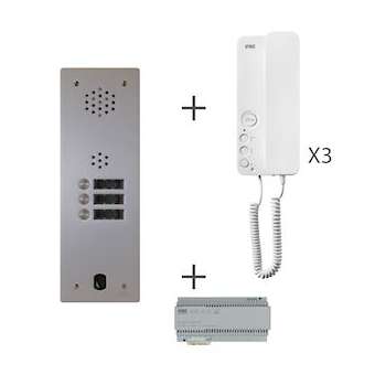 Kit Audio 1R 3Bp 2 Voice Programme|Urmet france-URMKA83-103