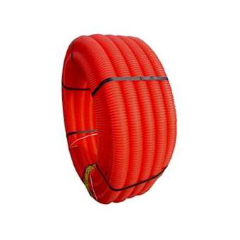 JANOFLEX 63 rouge protection des câbles électriques couronne ø63mm 50m|Elydan-JAN2072