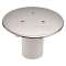 Capot métal chromé D120 mm + tgd, pr bonde receveur D90 mm réf 5540/5680/5776|Valentin-VA203300000000