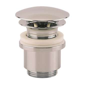 Bonde lavabo laiton chromé, écoulement libre, à clapet h 45 mm, serrage 5/30 mm|Valentin-VA212100000004