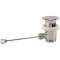 Bonde lavabo automatique laiton chromé, sans tirette verticale, serrage 40/48 mm|Valentin-VA210030000000