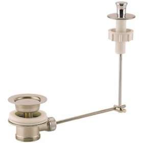Bonde lavabo automatique laiton mat, avec tirette verticale, serrage 35/55 mm|Valentin-VA210510000800