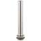 Bonde surverse laiton chromé évier D50 mm, garde d'eau 300 mm, serrage 5/20 mm