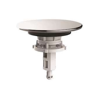 Clapet laiton chromé D65 mm, pr bonde lavabo réf 1249 après 2022|Valentin-VA204410000000