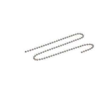 Chaînette perlée acier inoxydable D 3.2 x 300 mm|Valentin-VA200640000001