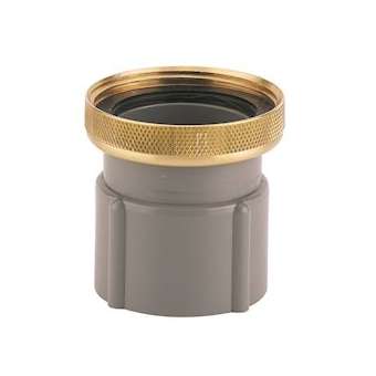 Embout PVC D40, mâle, écrou laiton, joint plat, vissable sur Fitoflex réf 81060|Valentin-VA281100009390