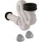 Siphon en S Geberit pour urinoir, avec accessoires de montage, d40, sortie hori