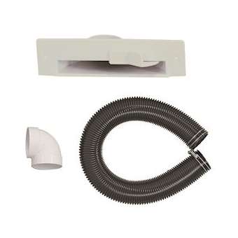 Trappe aspirante de cuisine blanche avec flexible de 75cm|VCI AJ Group-VCIVTAB