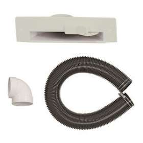 Trappe aspirante de cuisine blanche avec flexible de 75cm|VCI AJ Group-VCIVTAB
